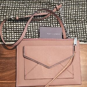 Rebecca Minkoff Brown Wristlet Clutch